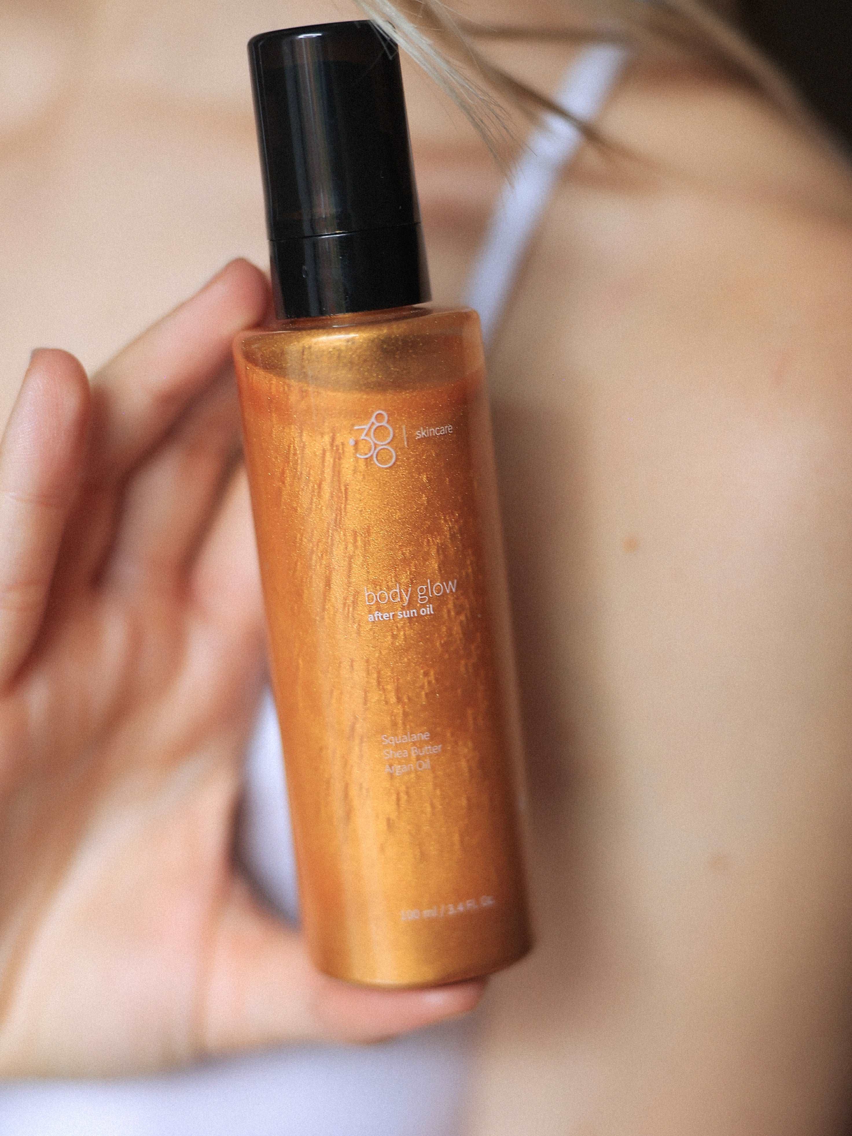 BODY GLOW after sun oil - Олія після засмаги з шимером