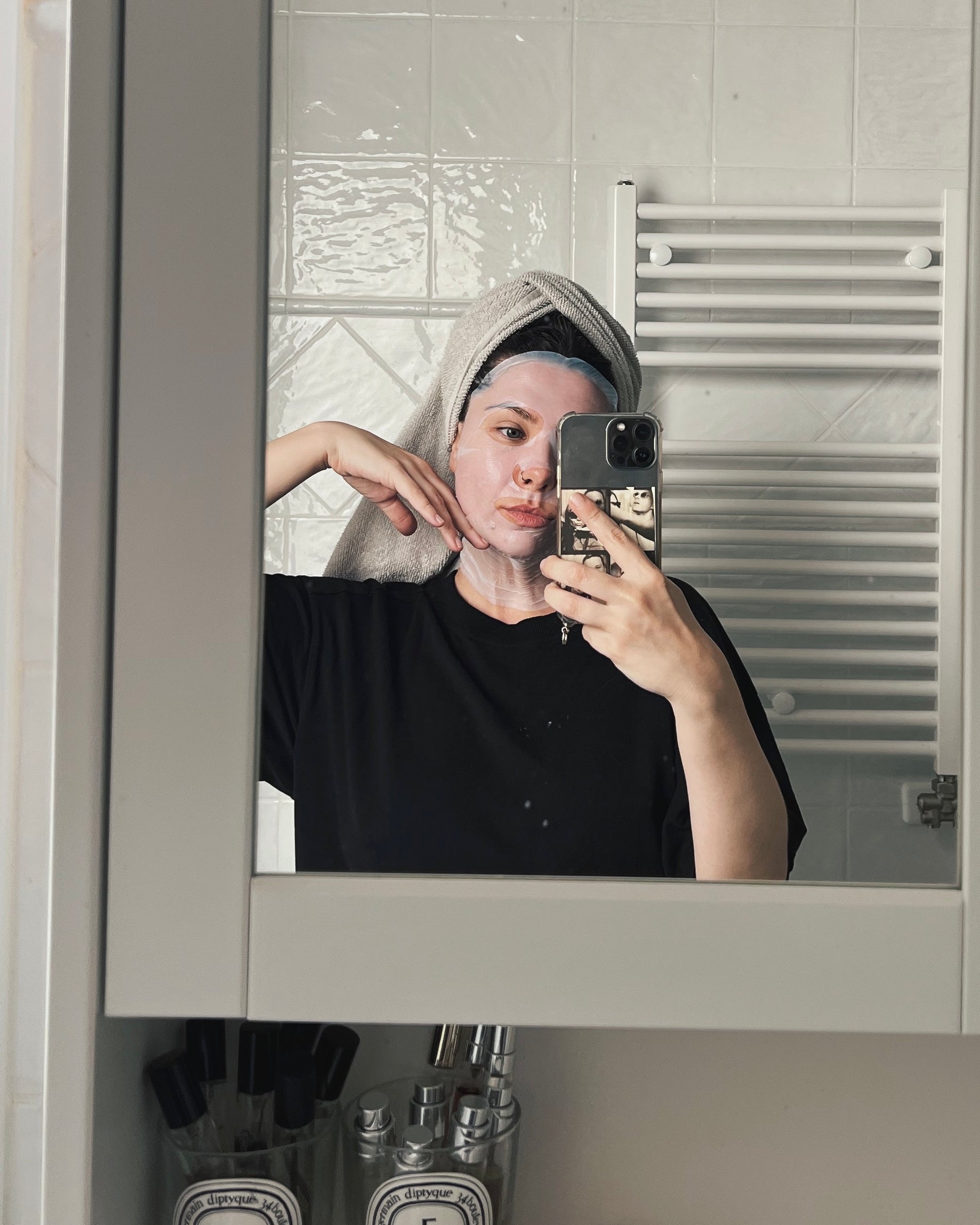 ANTI-AGEING – біоцелюлозна маска для обличчя та шиї проти ознак вікових змін