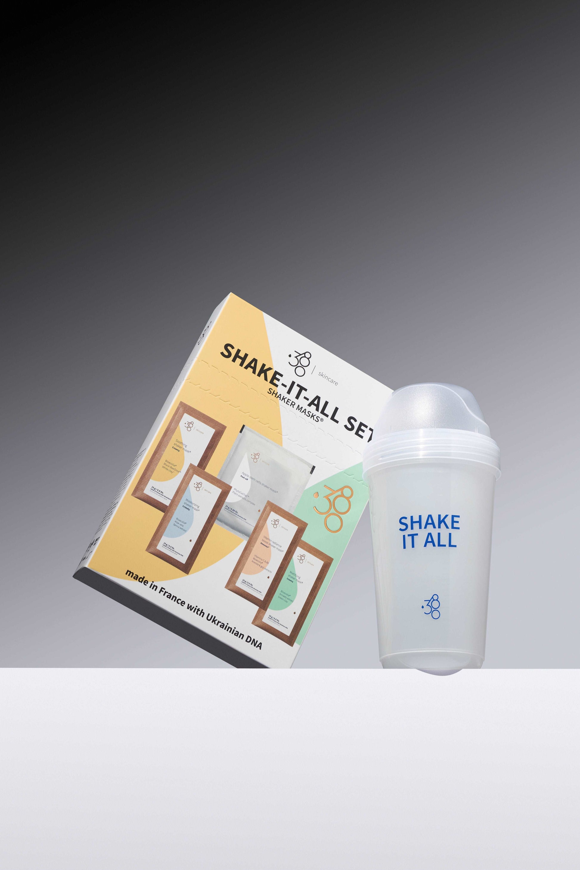 Shake-It-All Set - набір масок серії shaker mask® + з шейкер для змішування